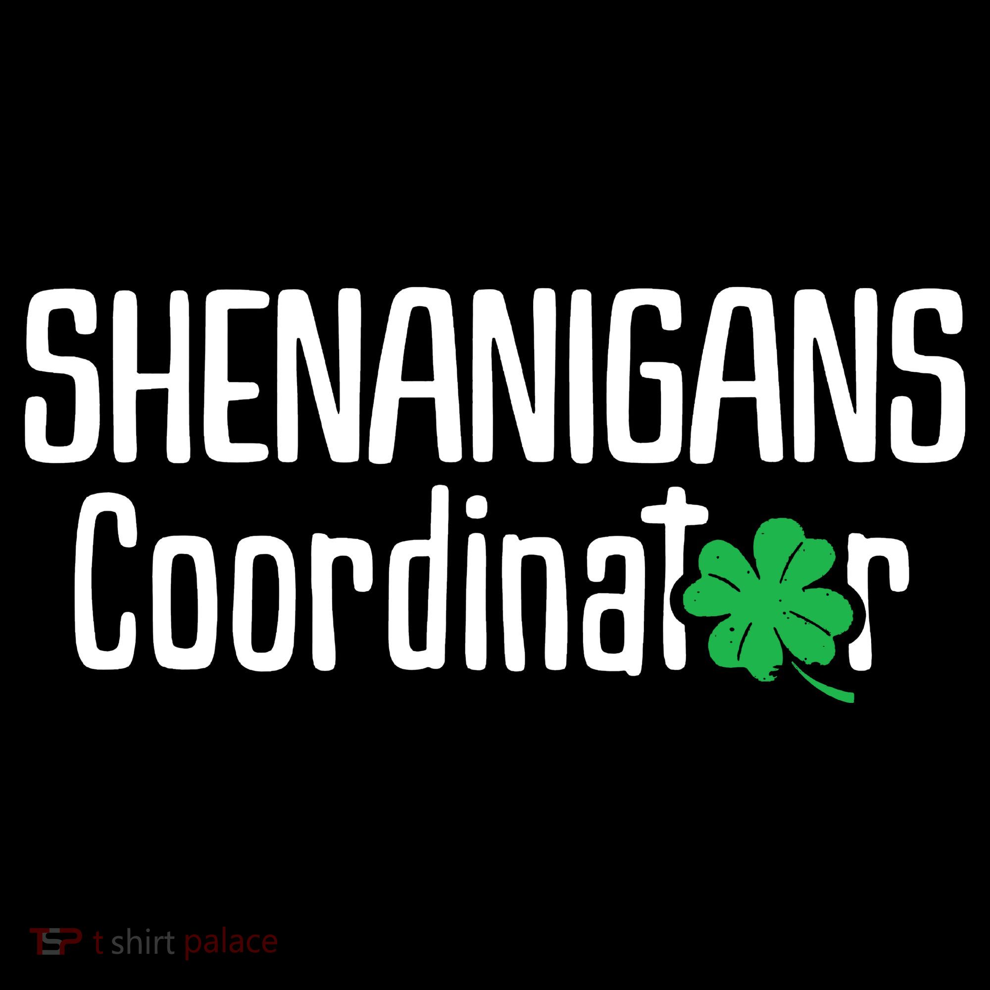 Shenanigans Coordinator St Patrick's Day Baby Bodysuit