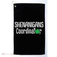 Shenanigans Coordinator St Patrick's Day Golf Towel thumb 0