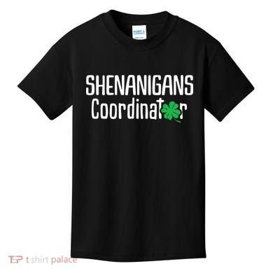 Shenanigans Coordinator St Patrick's Day Kids T-Shirt