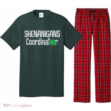 Shenanigans Coordinator St Patrick's Day Pajama Set