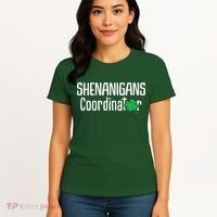Shenanigans Coordinator St Patrick's Day Women's T-Shirt thumb 4