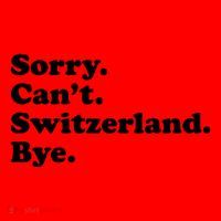 Sorry CanT Switzerland Bye Girl Funny Switzerland Santa Hat thumb 1