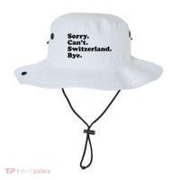 Sorry CanT Switzerland Bye Girl Funny Switzerland Bucket Hat thumb 0
