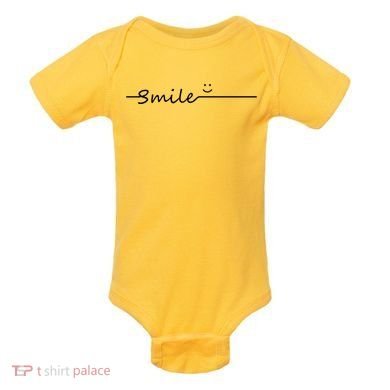 Smile Cute Smiley Face Gift Baby Bodysuit