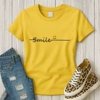 Smile Cute Smiley Face Gift Women's T-Shirt thumb 3