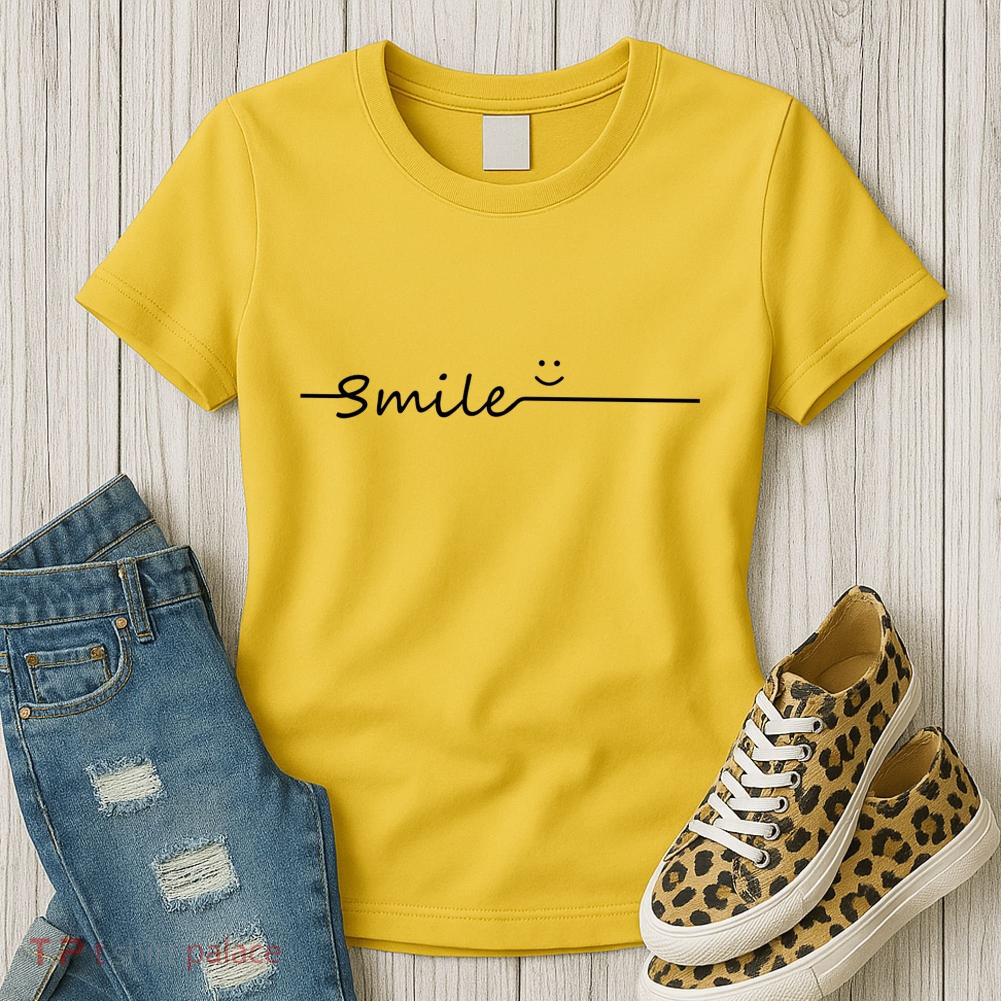 Smile Cute Smiley Face Gift Women's T-Shirt