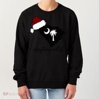 South Carolina Sc Merry Christmas Yall Women's Sweatshirt thumb 0