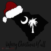 South Carolina Sc Merry Christmas Yall Beanie thumb 2