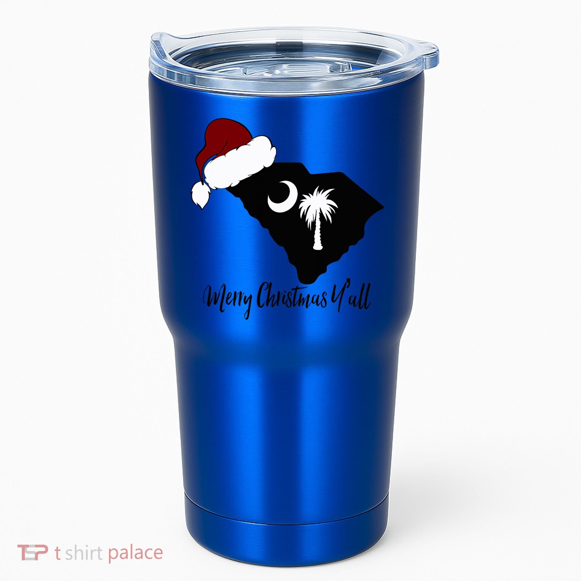 South Carolina Sc Merry Christmas Yall Tumbler