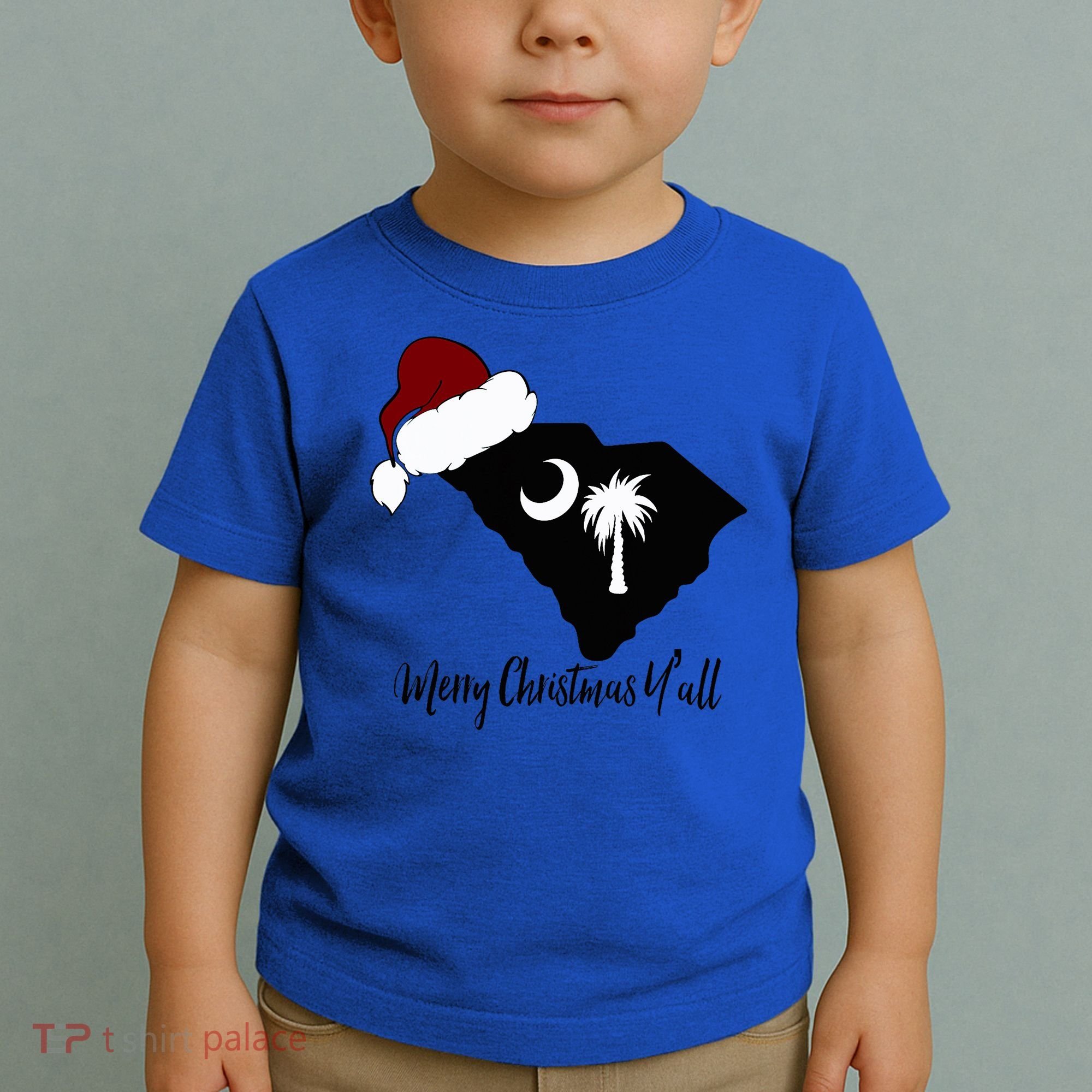 South Carolina Sc Merry Christmas Yall Toddler T-Shirt