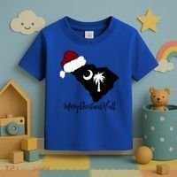 South Carolina Sc Merry Christmas Yall Toddler T-Shirt thumb 3