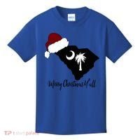 South Carolina Sc Merry Christmas Yall Kids T-Shirt thumb 0