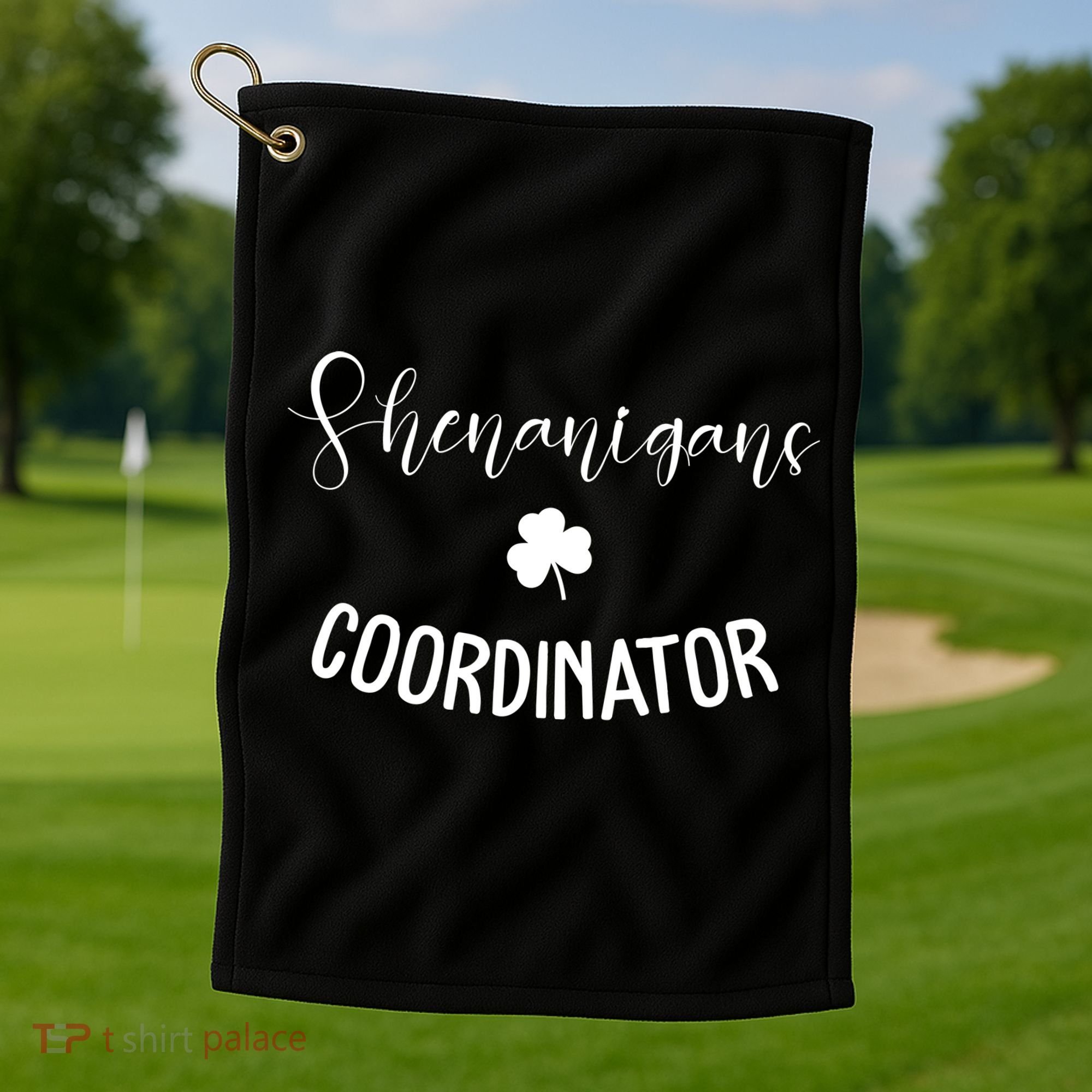 Shenanigans Coordinator Golf Towel