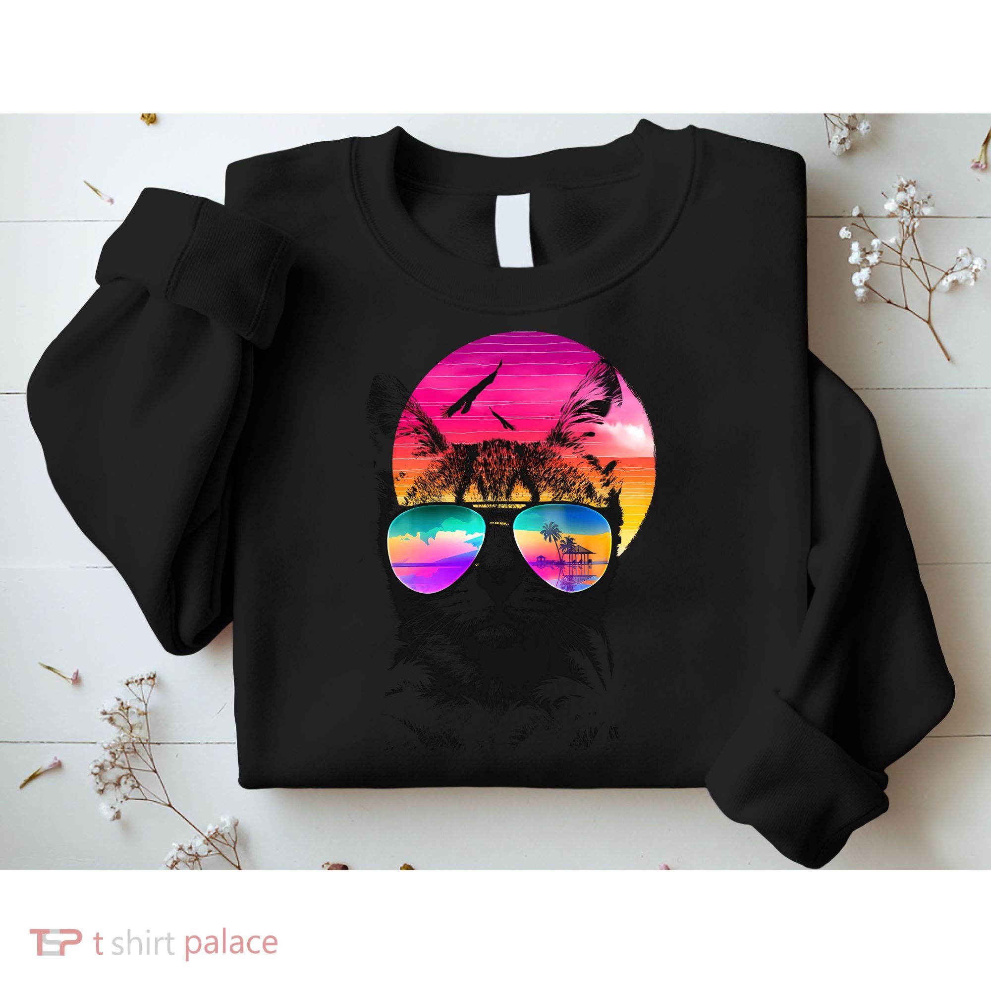 Summer Cat Sweatshirt