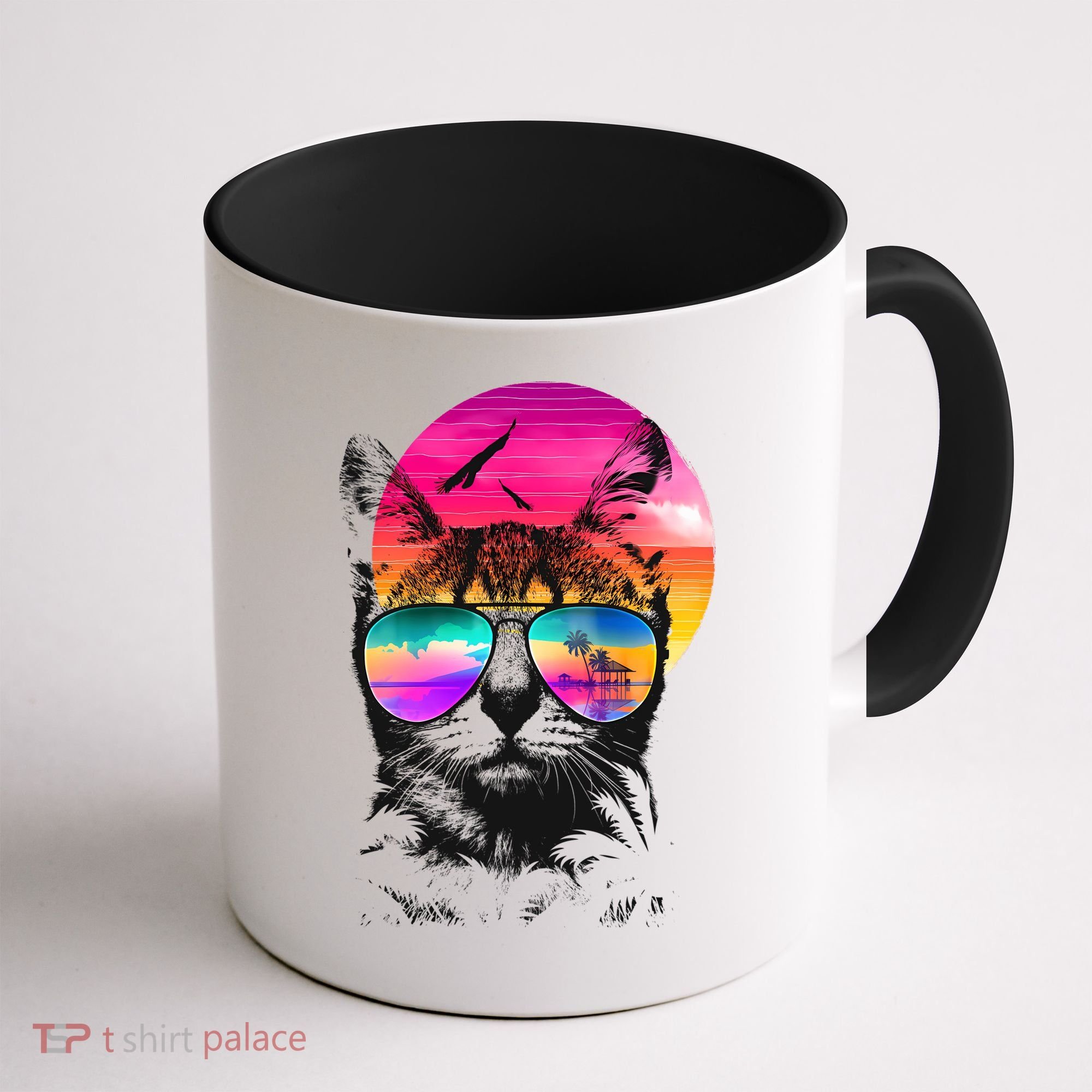 Summer Cat Coffee Mug