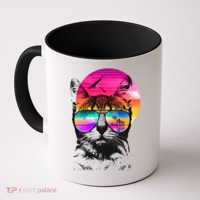 Summer Cat Coffee Mug