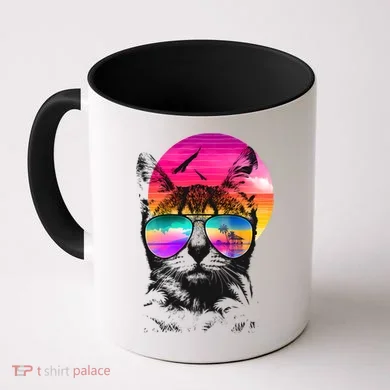 Summer Cat Coffee Mug