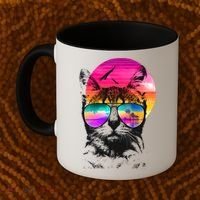 Summer Cat Coffee Mug thumb 2