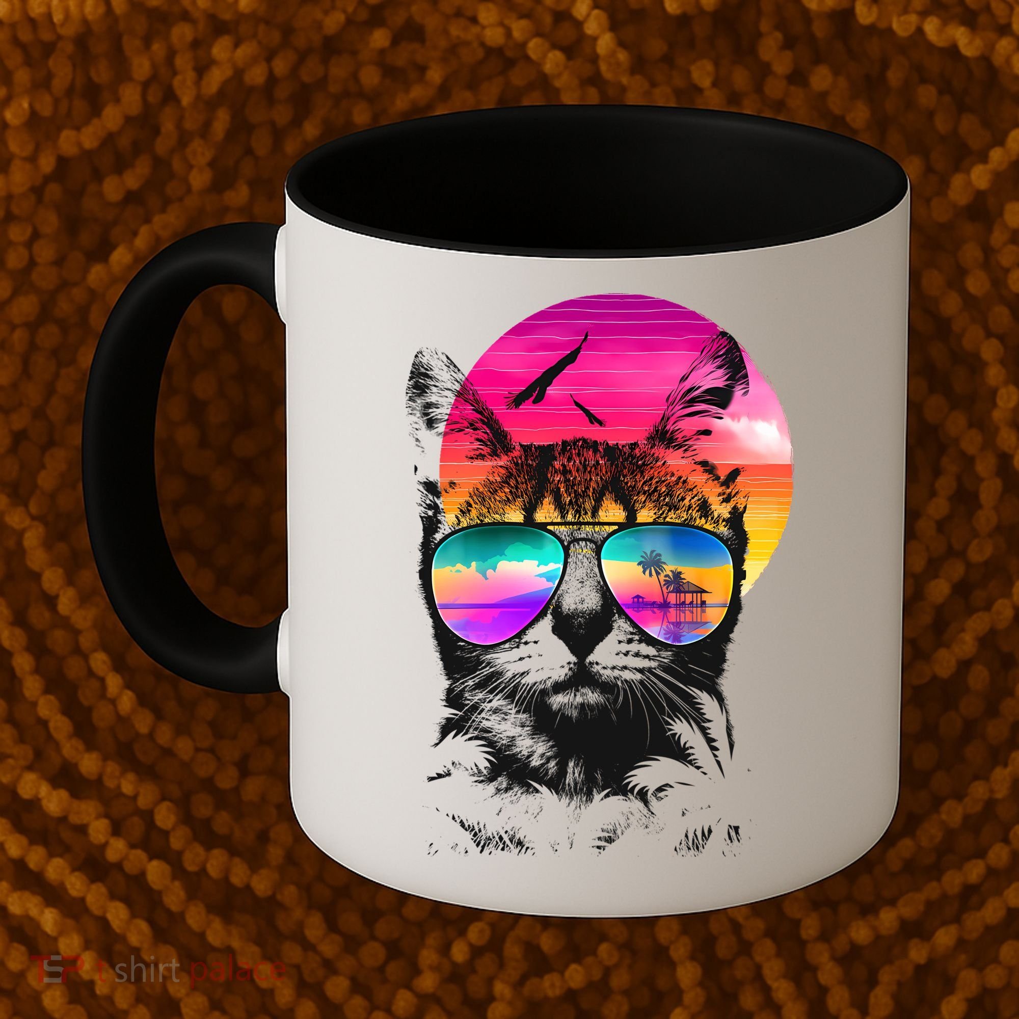 Summer Cat Coffee Mug