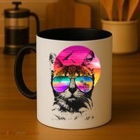 Summer Cat Coffee Mug thumb 4