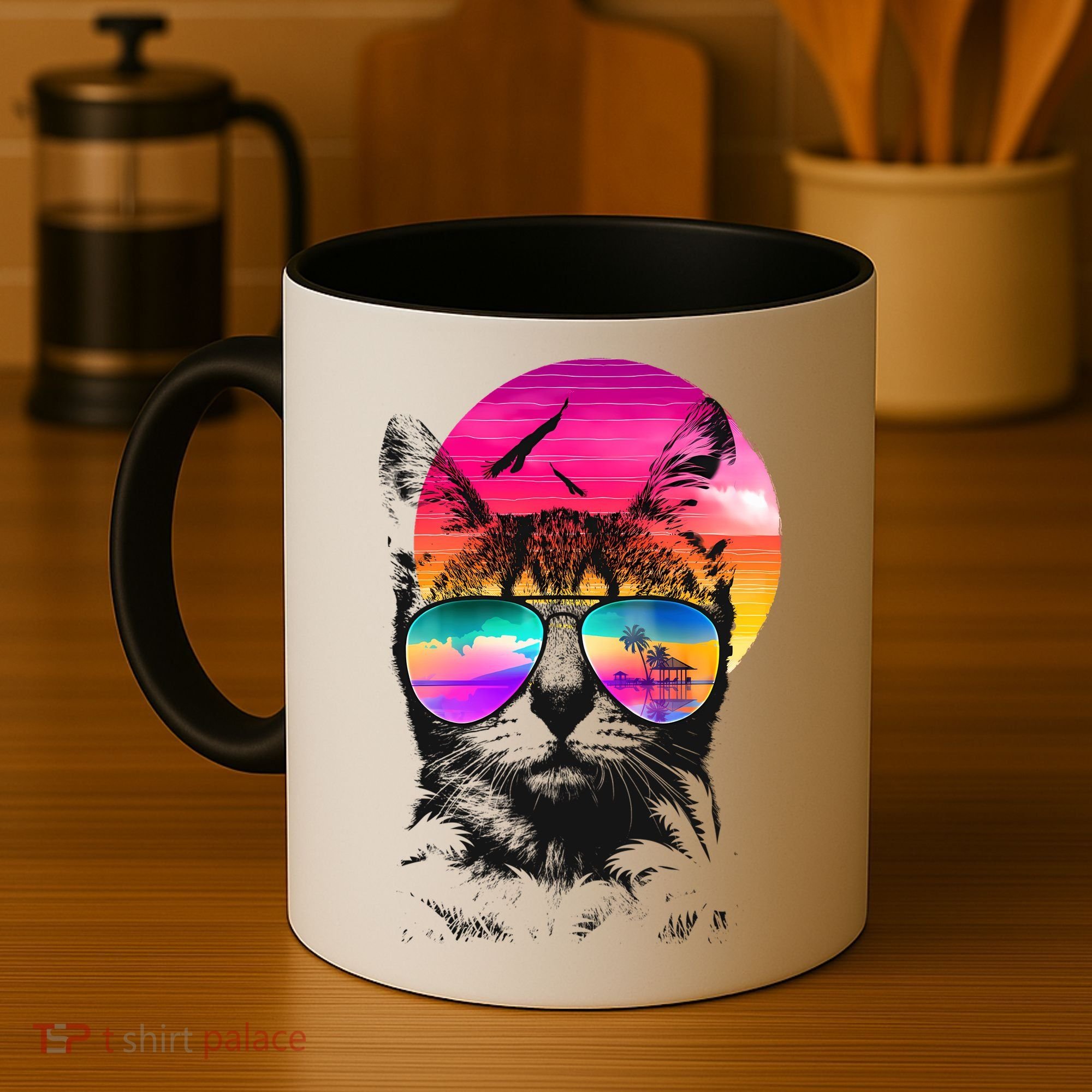 Summer Cat Coffee Mug