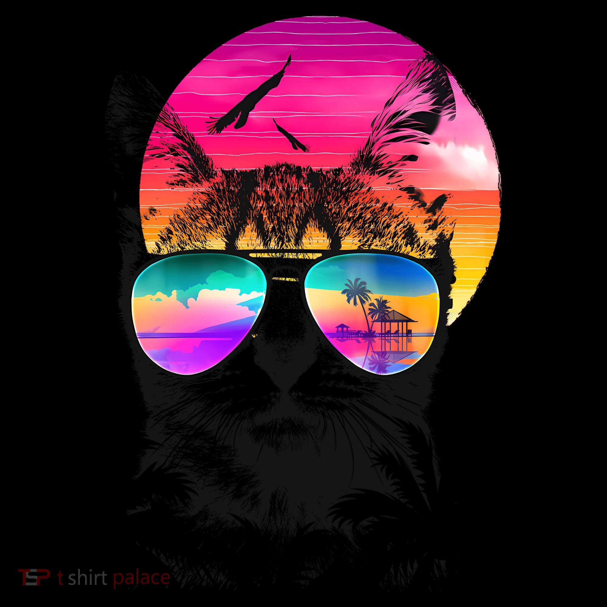 Summer Cat Ornament