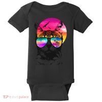 Summer Cat Baby Bodysuit thumb 0
