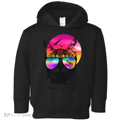 Summer Cat Toddler Hoodie