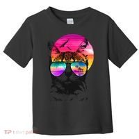 Summer Cat Toddler T-Shirt thumb 0