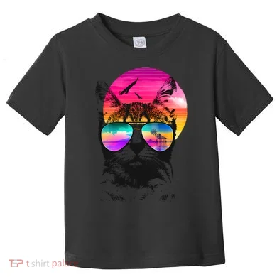 Summer Cat Toddler T-Shirt