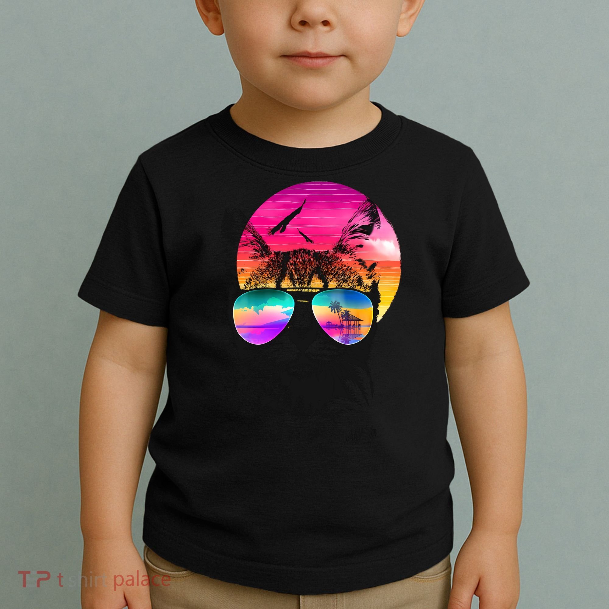 Summer Cat Toddler T-Shirt