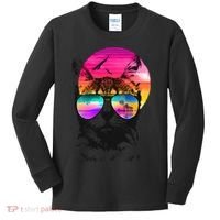 Summer Cat Kids Long Sleeve Shirt thumb 0