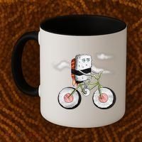 Sushi Cycling Coffee Mug thumb 2