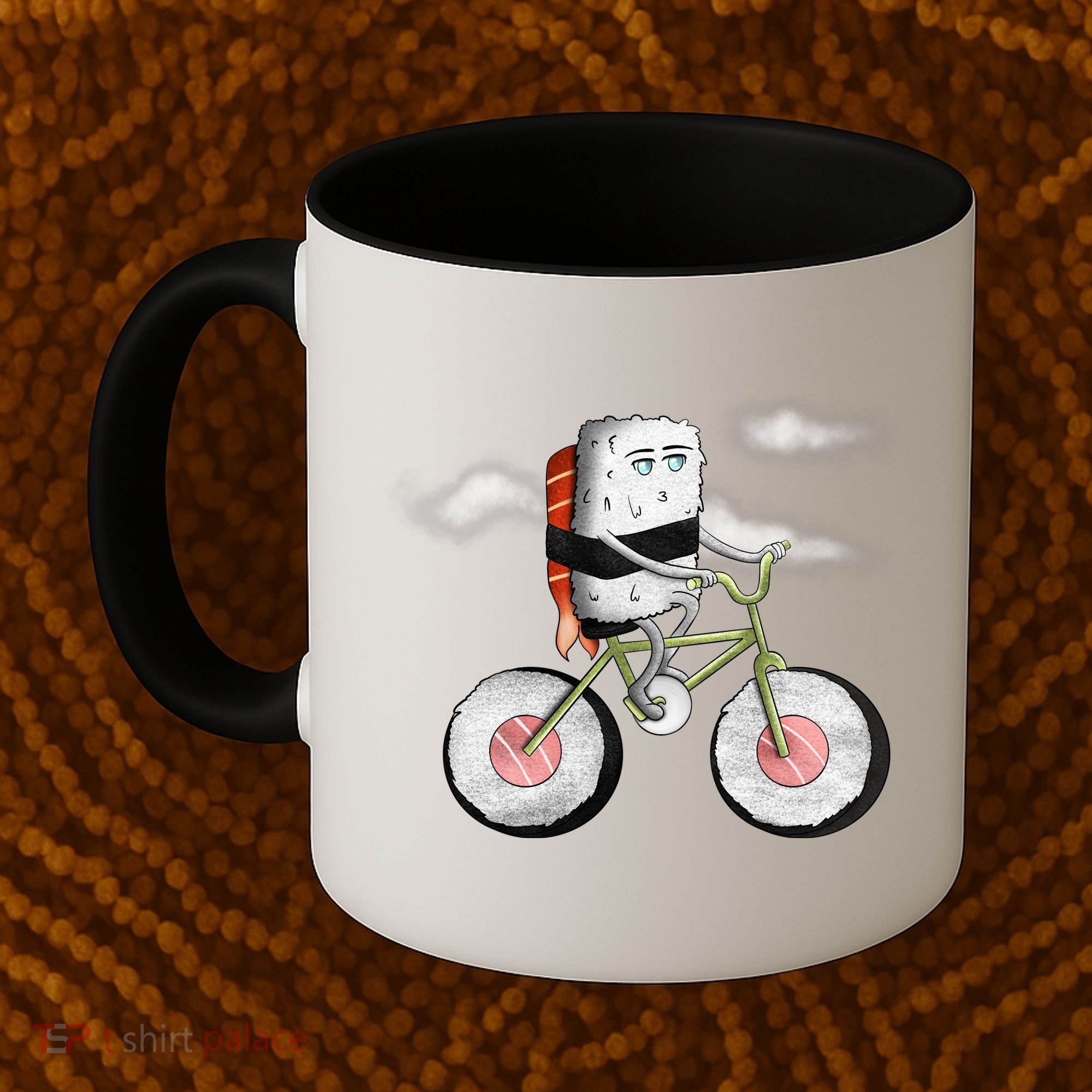 Sushi Cycling Coffee Mug