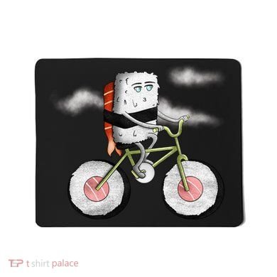 Sushi Cycling Mousepad