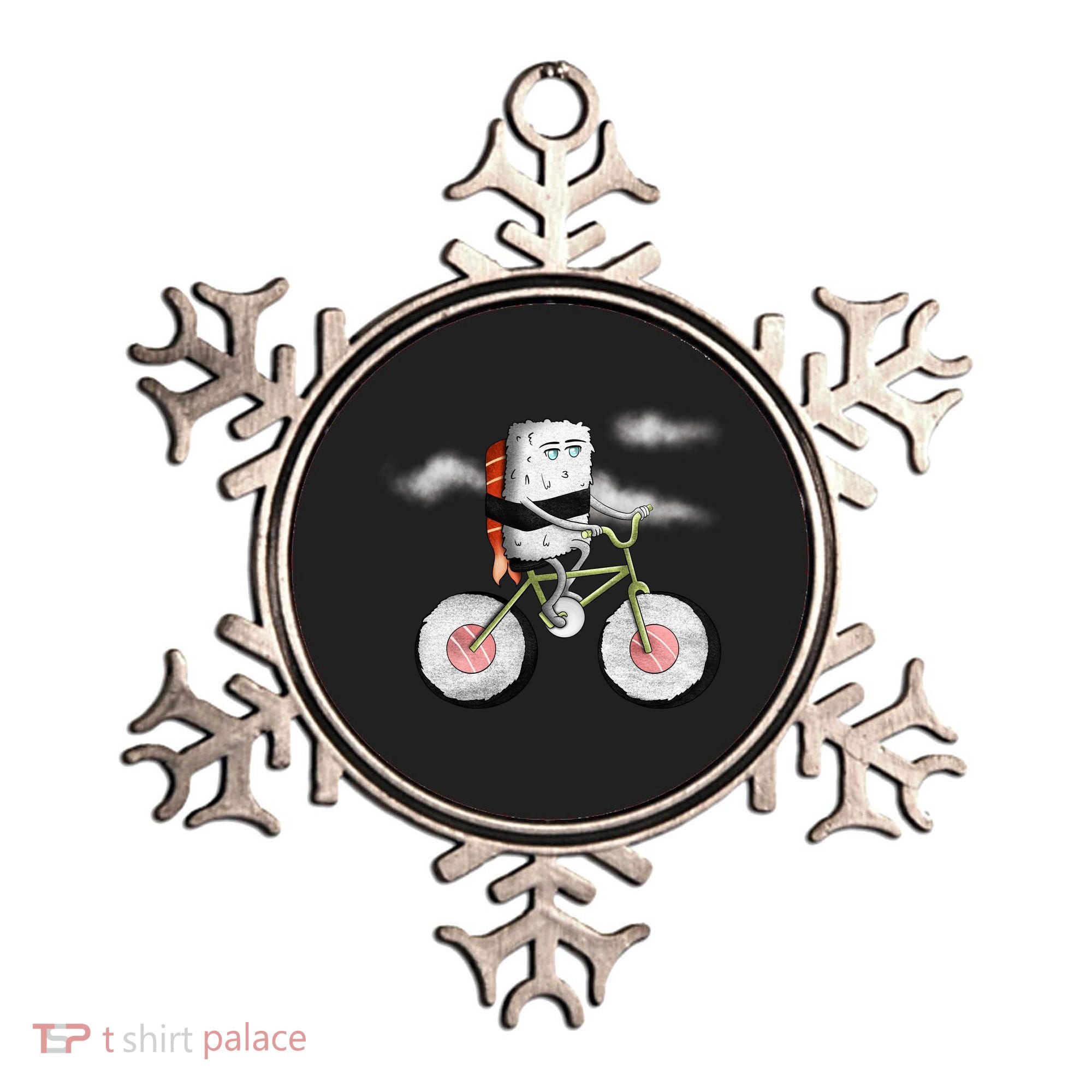 Sushi Cycling Ornament