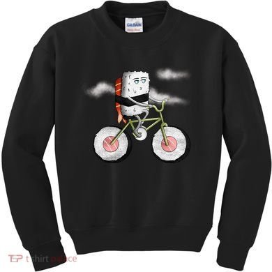Sushi Cycling Kids Sweatshirt