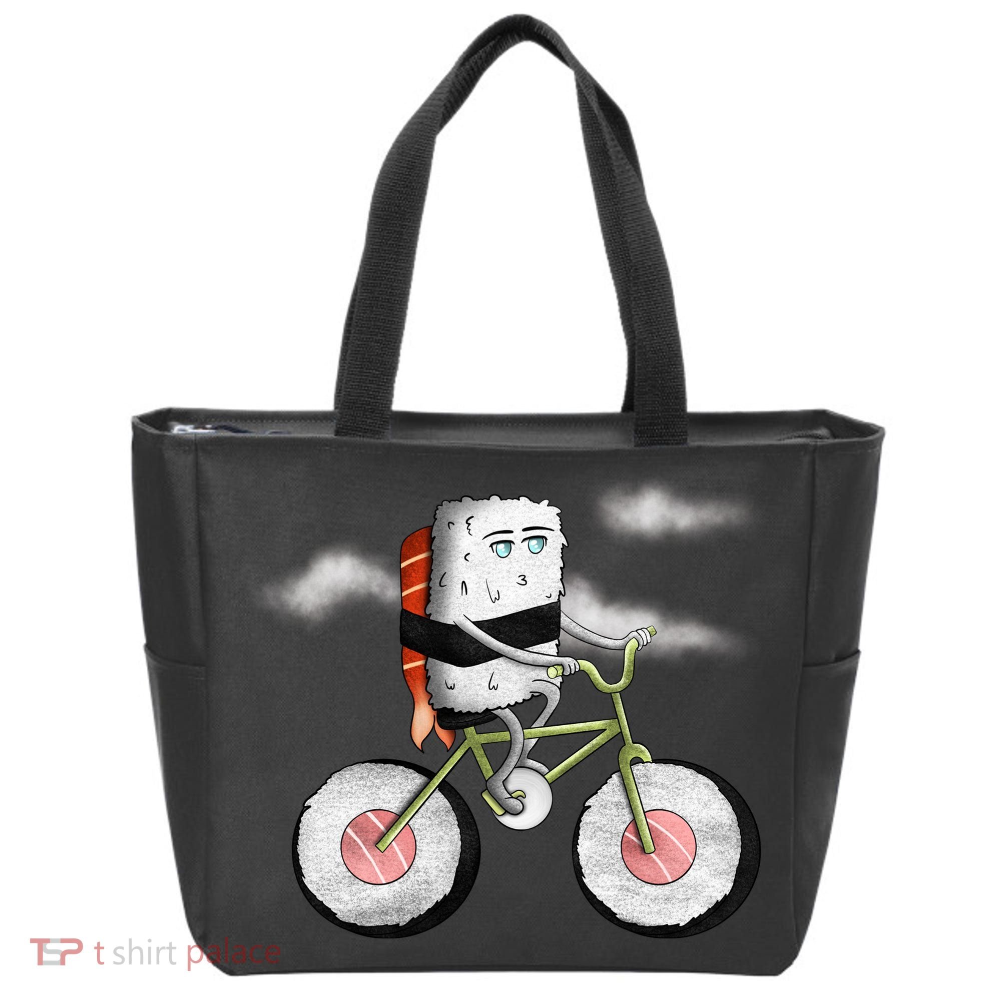 Sushi Cycling Tote Bag