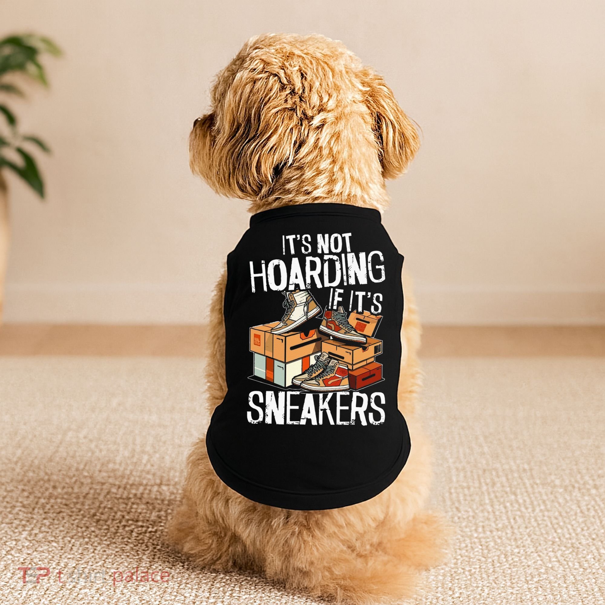 Shoe Collector Sneakerhead Shoe Lover I Love Sneakers Doggie Tank