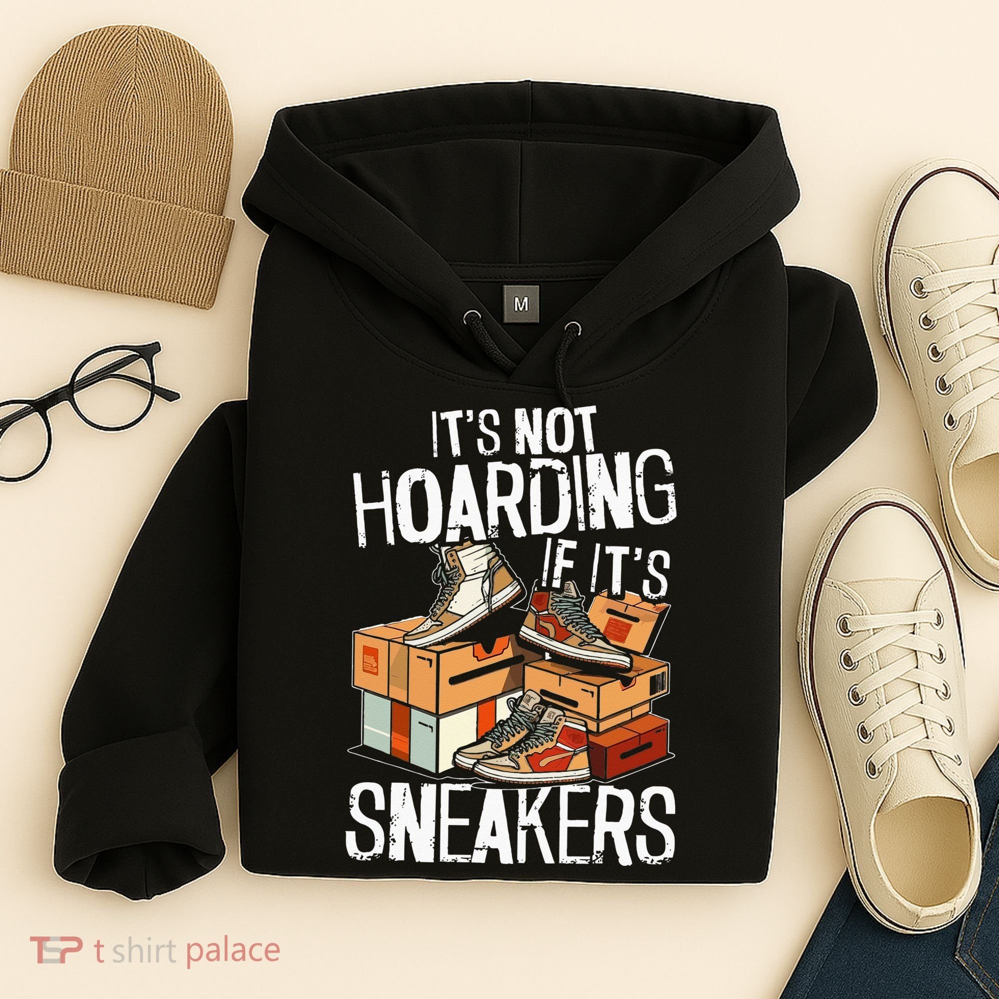 Shoe Collector Sneakerhead Shoe Lover I Love Sneakers Hoodie