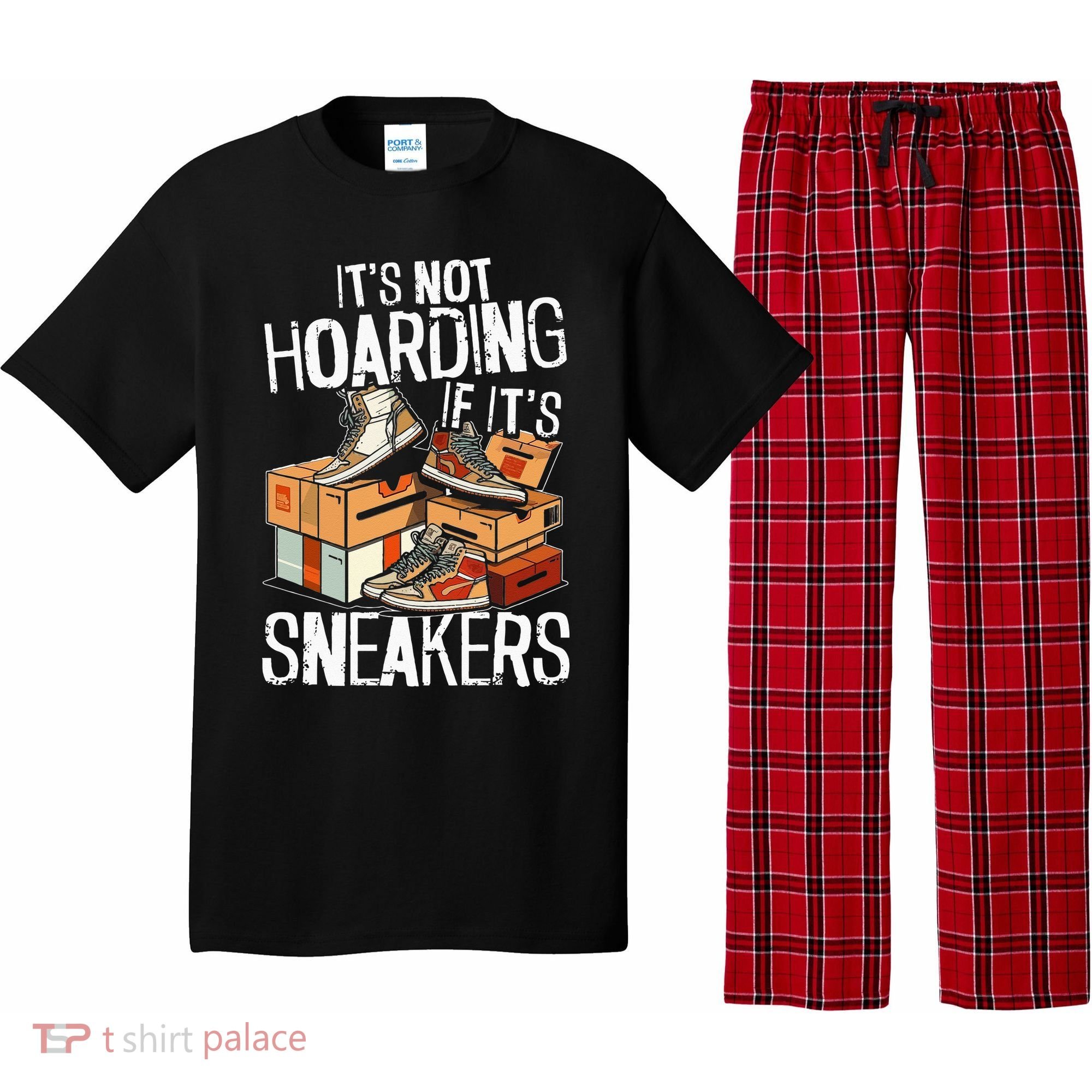 Shoe Collector Sneakerhead Shoe Lover I Love Sneakers Pajama Set