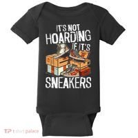 Shoe Collector Sneakerhead Shoe Lover I Love Sneakers Baby Bodysuit thumb 0