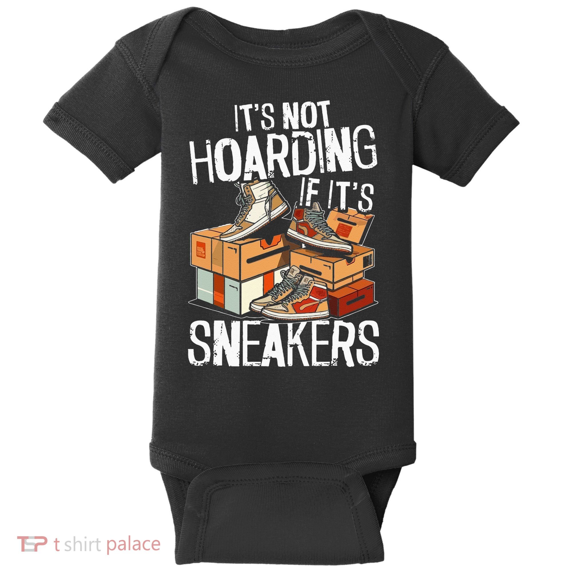 Shoe Collector Sneakerhead Shoe Lover I Love Sneakers Baby Bodysuit