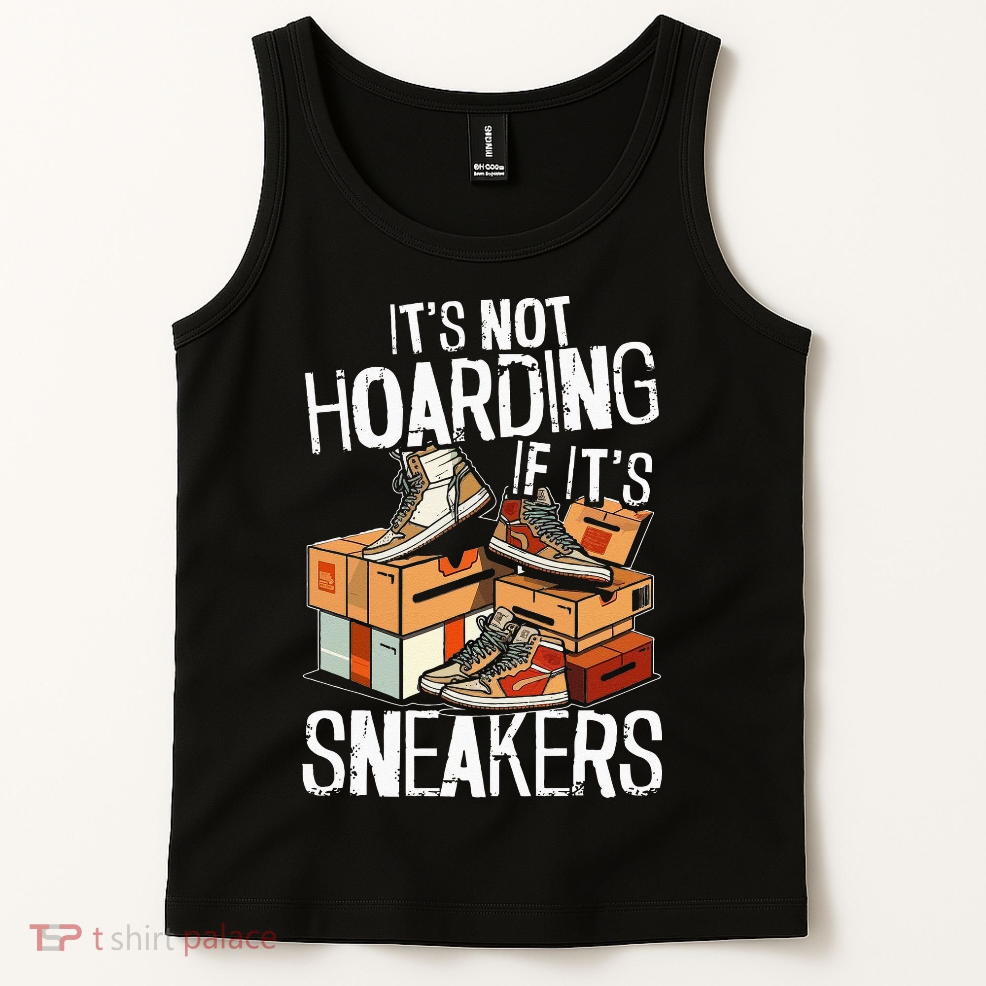 Shoe Collector Sneakerhead Shoe Lover I Love Sneakers Tank Top