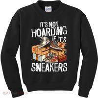 Shoe Collector Sneakerhead Shoe Lover I Love Sneakers Kids Sweatshirt thumb 0
