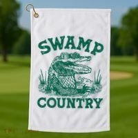 Swamp Country Golf Towel thumb 1