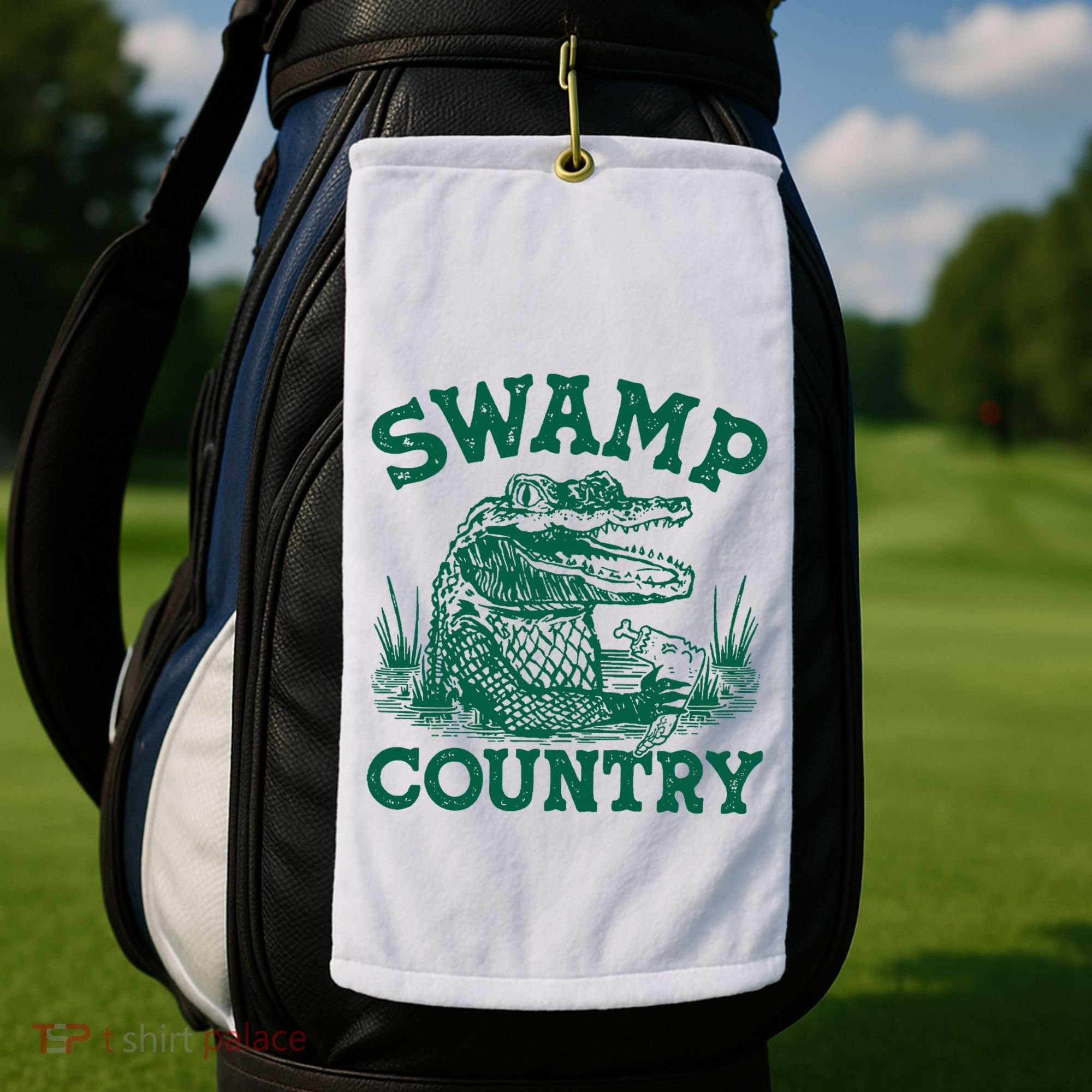 Swamp Country Golf Towel