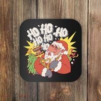 Santa Claus Smoking Hookah Coaster thumb 0