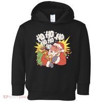 Santa Claus Smoking Hookah Toddler Hoodie thumb 0