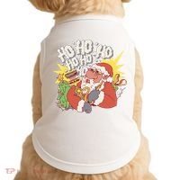 Santa Claus Smoking Hookah Doggie Tank thumb 0